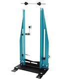 TINMAGI Zentrierständer Fahrrad für 16 - 29 Laufräder Fahrrad, Kalibrierungsständer Radwartungs mit Achsadapterstange, Felgen Korrekturständer Kohlenstoffstahl Verstellbare Radbreite 95-155 mm