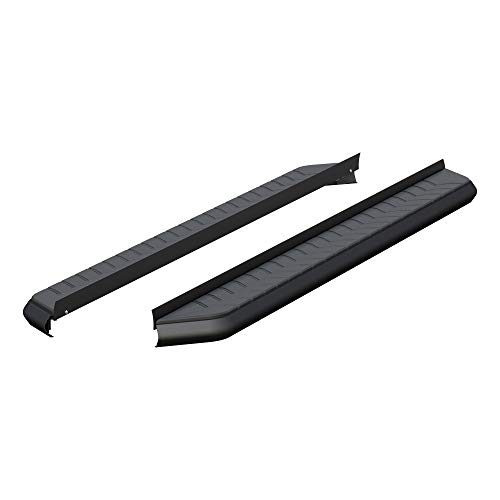 ARIES AeroTread estribos 5" x 76" negro acero inoxidable