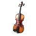 VEVOR Violin 4/4 Full Size for Adults, Violin Fiddle Set for Beginners with Hard Case, Rosin, Bow, Shoulder Rest, Bridge, Tuner and Extra Strings, Professional Musical Instruments for Student