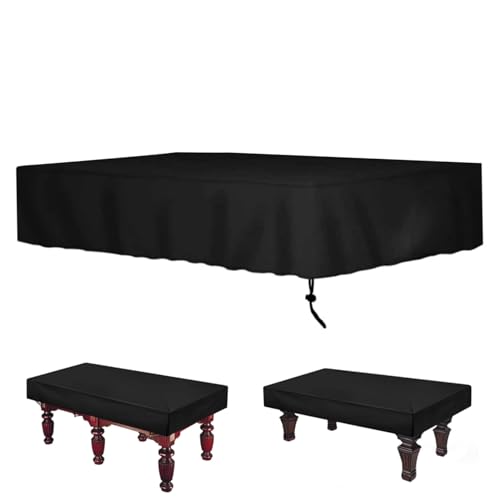 Cubierta para mesa de billar impermeable de 7 y 9 pies, funda protectora Oxford contra polvo y UV