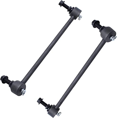 Image of Detroit Axle - 8pc Front End Suspension Kit for 05-07 Chevrolet Equinox Pontiac Torrent, 2 Lower Control Arms w /Ball Joint 4 Outer Inner Tie Rods 2 Sway Bar Links 2005 2006 2007 Replacement