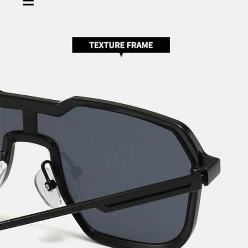 Lunettes de soleil rétro homme monture métal Thé doré Taille unique