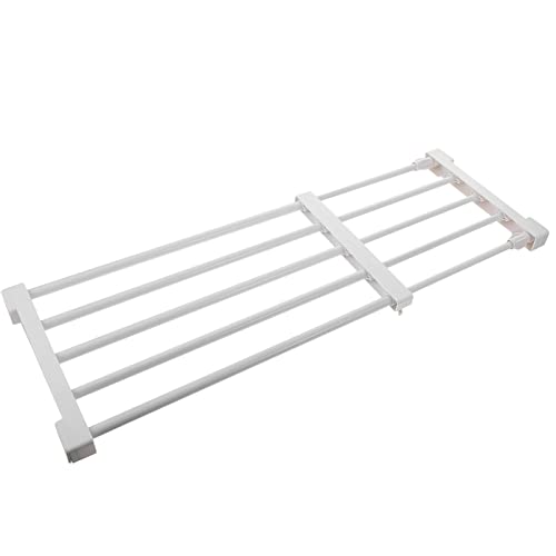 Cabilock 1pc Wardrobe Separator Versatile Clothing Storage Bracket for Closet Organization Punch Design for Easy Installation