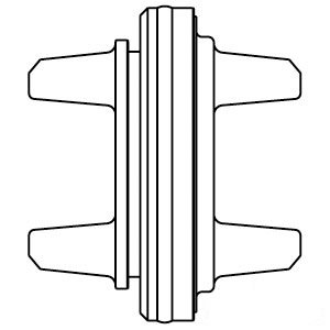 Walterscheid Center Housing Part No: W384515, W384515-A, 550-7200, 20.91.05