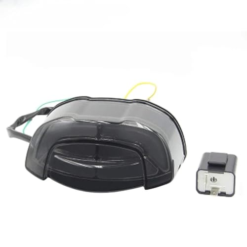 Luz trasera de motocicleta con intermitentes de alta visibilidad LED 3