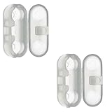 cyclingcolors 2x Arrêt de chainette de store intérieur avec boule Ø 3,7mm à 4,5mm en P...