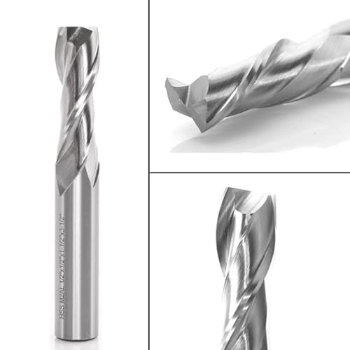 Sinoprotools Up-Cut Spiral Router Bit 1/2-Inch Shank, M2 High Speed Steel HSS CNC Spiral Router Bits, 1/2" Cut Dia - Image 3