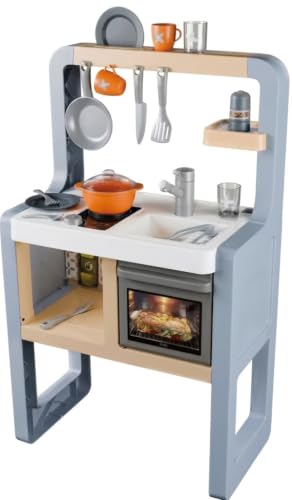 Cocina de juguete de material reciclado Smoby Romero para tardes de juego
