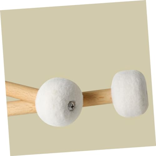 Baquetas para tímpele con cabeza de fieltro, par miniatura 2