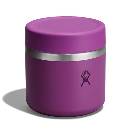 Image of Hydro Flask Food Jar - Insulated Stainless Steel, Snack Travel Container for Hot Food & Soup 20 Oz Supernova Purple