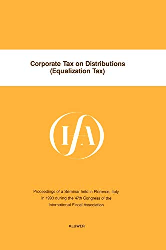 IFA: Corporate Tax on Distributions: Equalization Tax