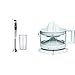 Braun Hogar Minipimer 3 Vario MQ3100WH Smoothie Batidora de Mano de 750W con Brazo de Metal, 11 Velocidades + CJ3000 WH Exprimidor Eléctrico de Naranjas, 20 W, 350 ml