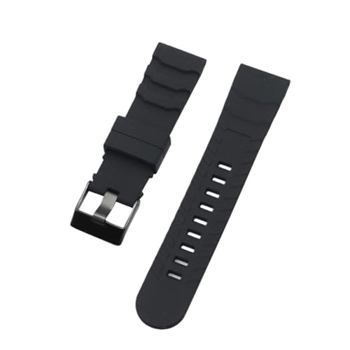 ���o�[�X�g���b�v 24 �~�����[�g�� Luminox XS3749 3789 3741 3745 �����Y�V���R�����v�o���h�u���X���b�g���X�g�o���h�A�N�Z�T���[�ƌ݊�������(Black black buckle)