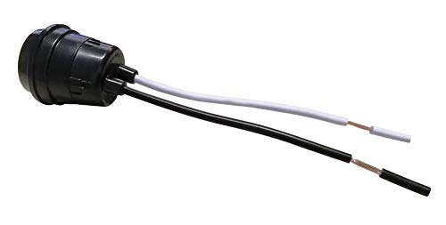 Icc Lite Waterproof Black Pigtail Lamp Socket (10 Pack 14Awg) #TOP2