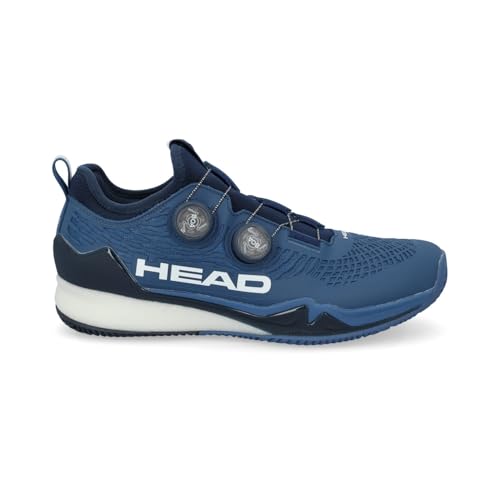 Zapatillas de pádel HEAD Endure Pro Boa Clay en color azul marino