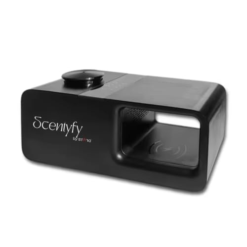 Image of SCENTYFY by STARQ Trinity 3-in-1 Smart Perfume Diffuser with Bluetooth Speaker & Wireless Charger, Aromatherapy Essential Oil Diffuser, Home, Office & Bedroom Decor