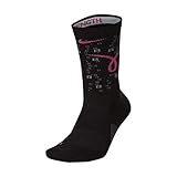 Nike Elite Basketball Kay Yow Cancer Awareness Crew Socks Medium (Fits Men Size 6-8, Women 6-10)...