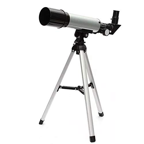 Angusshop Telescópio astronômico refrativo HD profissional externo zoom de alta ampliação luneta lun