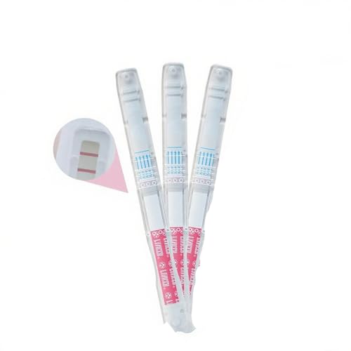 #Commissioniguadagnate<br>3 Pezzi Test di Gravidanza Test di Gravidanza Precoce Easy Home Test Rapido e Accurato Confezionati Singolarmente Rilevamento rapido in 3-5 minuti Rosa