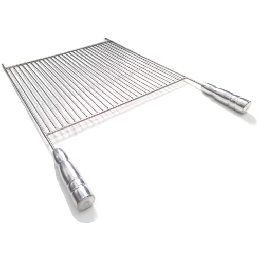 Grelha Aramada Churrasco 50x40 Inox 304 Estilo Uruguaia