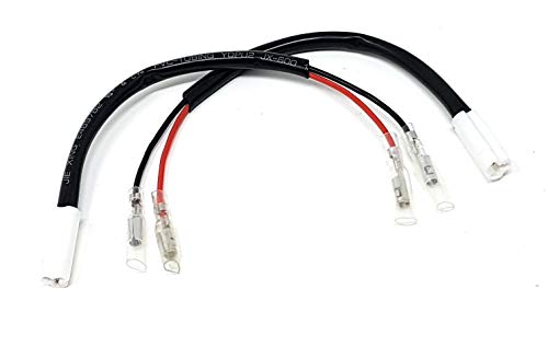 Cable adaptador de intermitente para moto con conector de 2 polos (Yamaha con conector de 2 polos 1402)