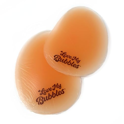 Image of Bubbles Bodywear Silicone Butt or Hip Pads Inserts, Replacement Pad Inserts for a Realistic Look and Feel