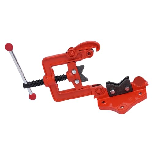 LIYUANJUN Ratchet Threader Set, Pipe Cutter Threading Tool with 5 Dies Set(3/8\'\', 1/2\'\', 3/4\'\', 1\'\', 1-1/4\'\') Pipe Threader Ratchet Type Kit