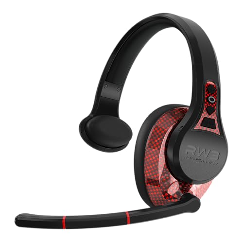 RoadWarrior RW3 Trucker Bluetooth Headset 105dB 40mm Speaker, AI ENC Noise Cancelling Mic, 50+ Hour...