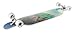 VOLADOR Freeride Longboard Cruiser | Maple Wood Deck| Drop Through longboard complete (Forest)