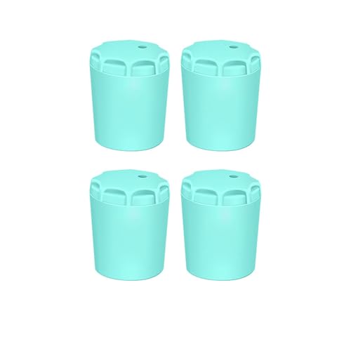 FackLOxc 4 tapas protectoras de silicona para extremo de caña de pescar, fundas protectoras elásticas para el extremo de la caña de pescar, protector de cola