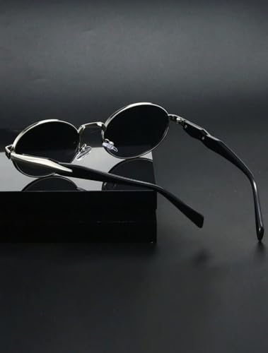 Image of IFLASH Trendy Oval Sunglasses for Women, Stylish Sun Glasses with UV400 Protection, Fashion Accessories Gift