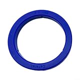 Guarnizione testa gruppo silicone: questa guarnizione è specificamente progettata per macchine da caffè espresso E61, garantendo una perfetta vestibilità con dimensioni di circa 73 mm (OD), 57 mm (ID) e 8 mm di spessore.