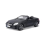 motorhaubendämmung slk r170 Farbe: Matt schwarz Maisto Mercedes SLK 2011: Originalgetreues Modellauto 1:24, Türen und Motorhaube zum Öffnen, Fertigmodell, 20 cm, schwarz (531206M)