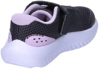 Under Armour Kız Çocuk UA GINF Surge 4 AC Ayakkabı Black/Purple Ace/High Vis Yellow 22 EU - Görsel 6