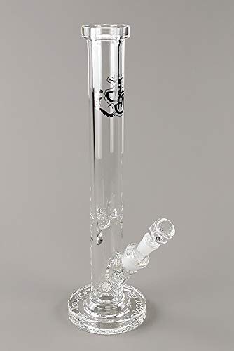 Jelly Joker Bigfoot Ice - Bong blindado (45 cm, 9 mm, incluye clipper)