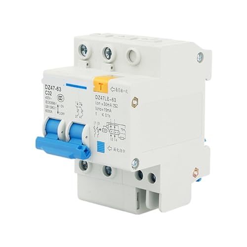 Disjoncteur domestique 4.5ka interrupteur air protection fuite 2P
