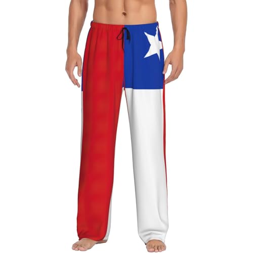 Pantalon de pyjama pour homme Chili noir taille M grand confort EdWal avec poches