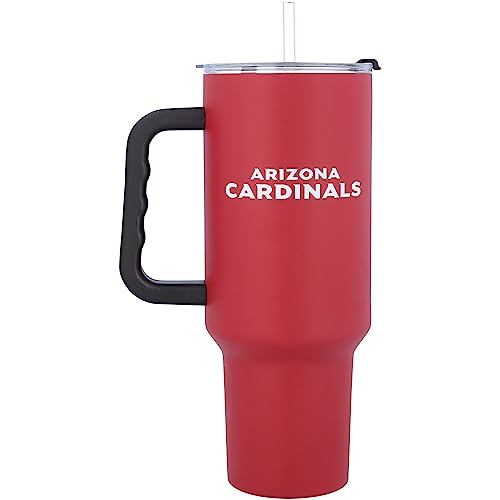 Image of logobrands Arizona Cardinals 40oz. Travel Tumbler with Handle