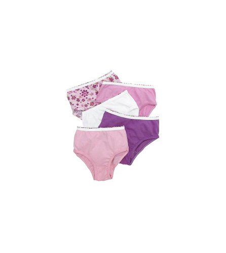 Coton bikini lot de 12 culottes filles avec taille élastique souple sans frottement