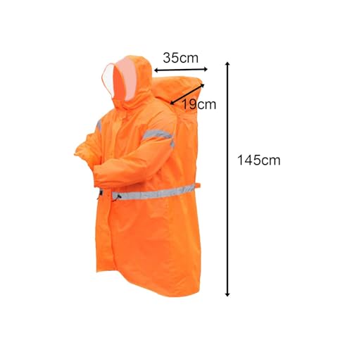 Poncho imperméable à capuche unisexe pour sac à dos MERIGLARE - 3