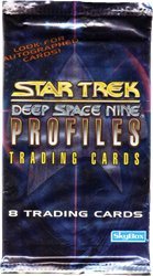 Star Trek Deep Space Nine Profiles Factory Sealed Trading Card Pack