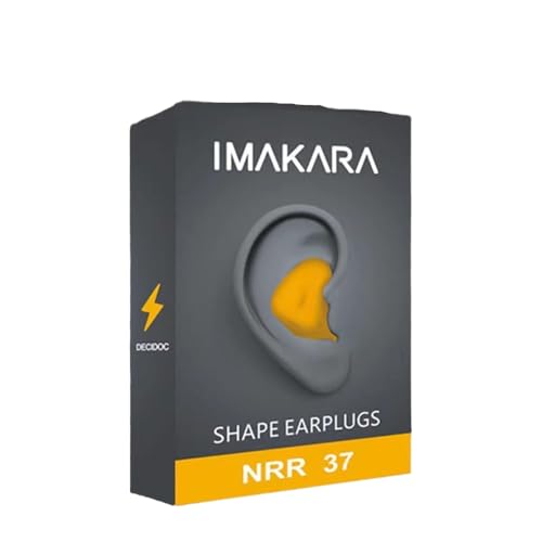 orthopulse Lärmdämpfende geräuschlose Ohrstöpsel Verformbare Ohrstöpsel für erholsamen Schlaf und Entspannung – Lärmschutz für eine ruhige Umgebung