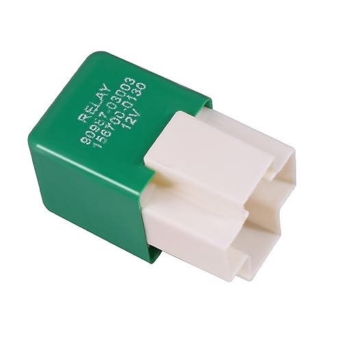 Multipurpose Automotive Fuel Pump Cooler Relay 90987-03003 156700-0130 Fits for 1991-2001 Toyota 4Runner Avalon Camry Sienna 12V 40A 4Pins