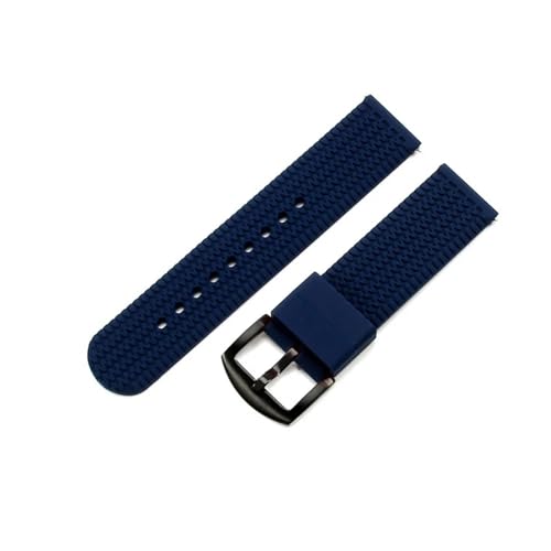 BCDYVWA PLTs Samsung Gear S3 Huawei Watch2 X}[gEHb`oh g͗l VR h }`J[ X|[cEHb`Xgbv 22 20mm Ή(Dark blue-Black-K2,18mm)