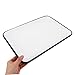 Zerodeko Retro Baking Pan Large Rectangle Enamel Dish Pan for Baking Pasta Fruit White