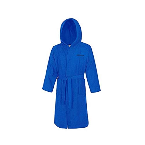 Speedo Microterry Albornoz, Unisex Adulto, Azul (New Surf), XL