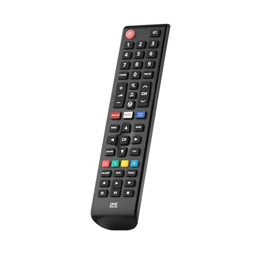One For All Samsung TV-ersättningsfjärrkontroll – fungerar med alla Samsung-TV-apparater – inlärningsfunktion -URC4910