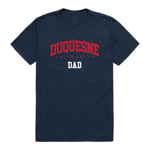 Duquesne Dukes College Dad Tee, Navy, X-Large