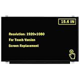 GBOLE 15.6' New Screen Replacement for Dell Inspiron 15 5559 FHD 1920x1080 40Pin Touch LED LCD Display Screen Panel (NOT Work for Others)