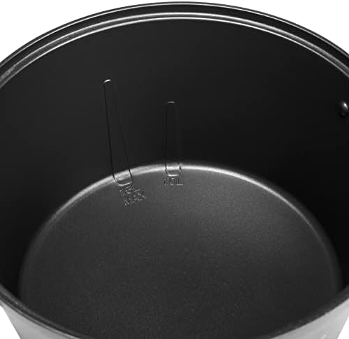 Zestaw do fondue Princess 173025 Pure Black luksusowa bambusowa obudowa - pojemność 1,5 litra - nawet dla 8 osób - różnokolorowe widelczyki - moc 800 W